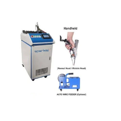 Hand Held Laser Welding Machine On Stainless Steel