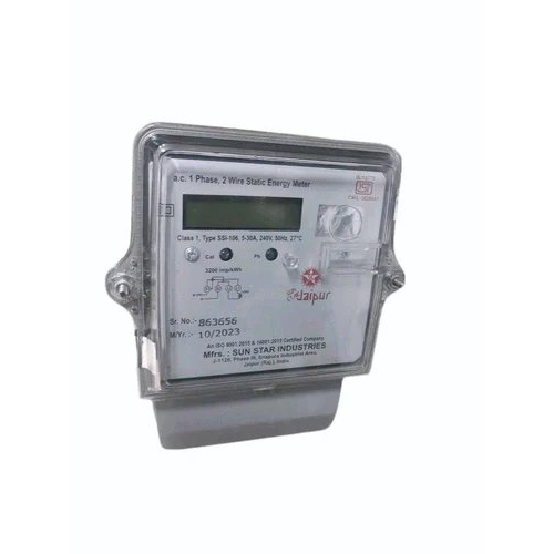 Sunstar 1ph 5-30A meter