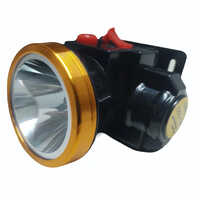 Trekking Mini Head Torch - Transparent Design, Industrial Application | Includes Warranty For Reliable Performance