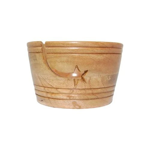 Mango Wood Shooting Star Yarn Bowl