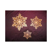 Christmas Decoration Gifts - Brass Material, 8 Inch Size, Golden Color, Star Shape | Eco-friendly Design By Hsp
