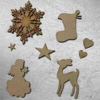 Wooden Handicrafts Christmas Balls - Brown, 6 Inch | Handcrafted Decorative Ornaments For Holiday Celebrations