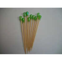 Acrylic Bead Top Knitting Needles