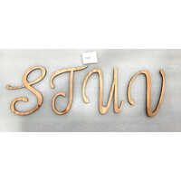 Alphabet Wooden Letter - Pinewood, Varies In Size And Shape, Natural Wood Color | Decorative Wooden Letters For Home Decor Crafts And Diy Projects