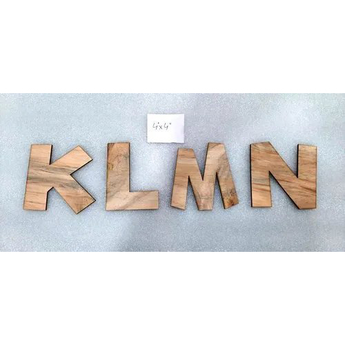 Natural Wooden Letters