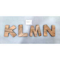 Natural Wooden Letters