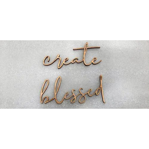 Handicraft Wooden Letters