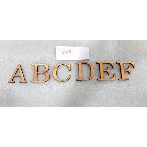 Wooden Alphabet