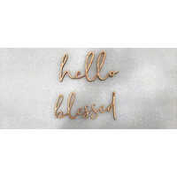 Acrylic Letters - 3mm Thickness, 50-100mm Height, Gold Color | Adhesive Mounting For Interior Signage, Home Decor, Event Decoration
