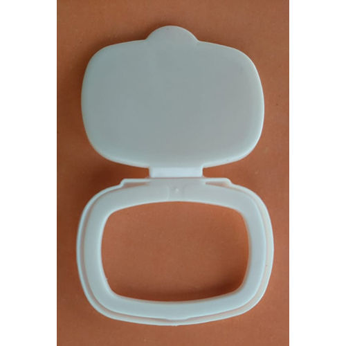 White Oval Shape Plastic Lid For Baby Wipes