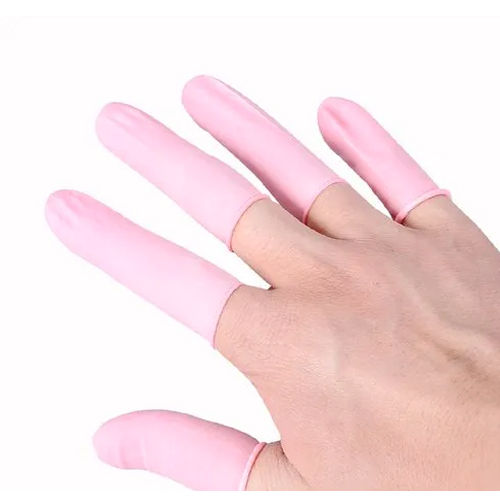 Pink Anti Static Finger Cot Application: Pharma Products Packaging