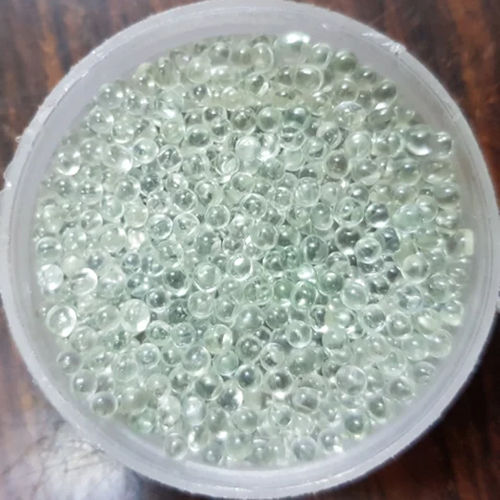 Transparent Oval Shape Glass Beads