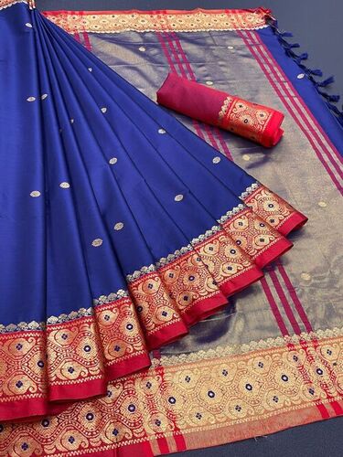 Cotton silk saree