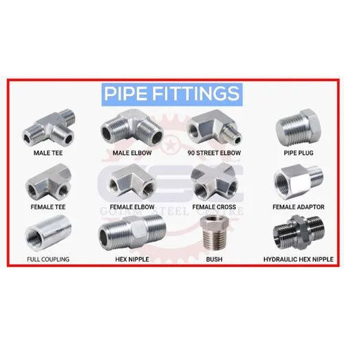 Threaded Pipe Fittings Stainless Steel