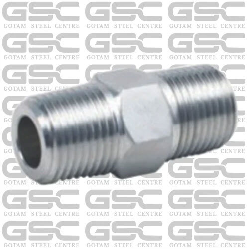 Stainless Steel Hex Nipple