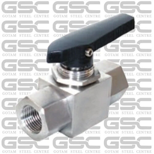 SS316 & SS304 2 Way Panel Mounting Ball Valve
