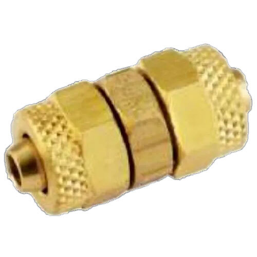 Brass Equal PU Connector Assembly