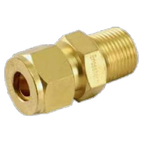 Brass Compression Male Connector