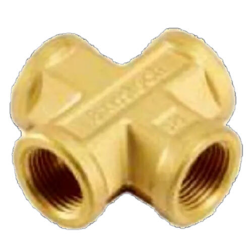 Brass Female Cross