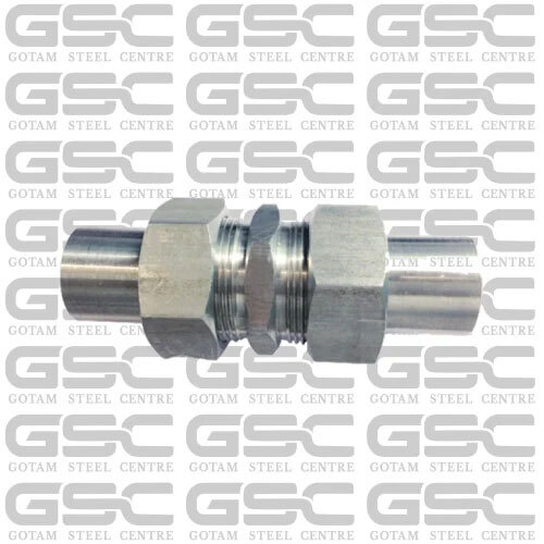 Stainless Steel Hydraulic Type Welding Nipple With O-Ring Union Fittings