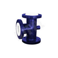 Ms Ptfe Equal Tee - Length: As Per Available Inch (in)