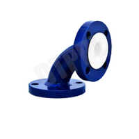 90 Degree Ms Ptfe Elbow Length: As Per Available Inch (in)