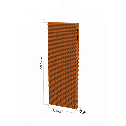 Brown Evaporative Cooling Pad For Symphony Cooler Of Tigergoat Model