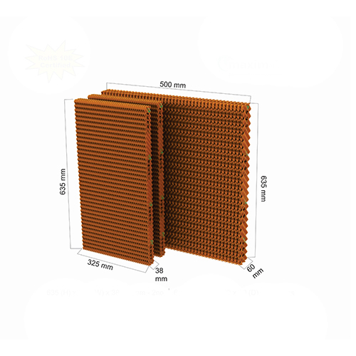 Brown Evaporative Cooling Pad For Symphony Cooler Of Siesta 70 Xxl Models At Best Price In