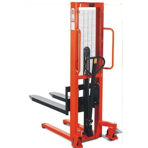 Manual Hydraulic Stacker - 1 Ton Capacity, Easy To Operate | Perfect for Industrial Use in Loading & Unloading Heavy Die Punches