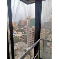 Metal Invisible Grill - Stainless Steel, Hand-made Forging, Galvanized Surface Treatment | Color Steel Frame For Indoor & Outdoor Security