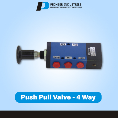 4 Way Push Pull Valve