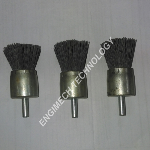 Abrasive Nylon End Brush