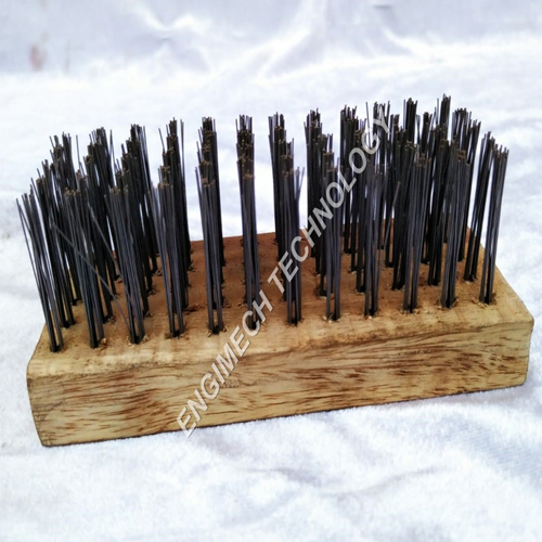 Wooden Handle Steel Wire Brush