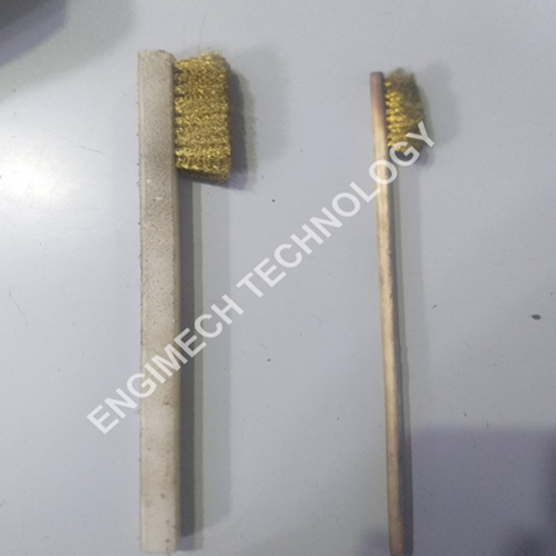 Mini Brass And Steel Wire Handle Brush