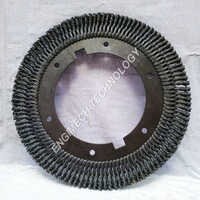 Twist Knot Wheel Brush - Color: Black
