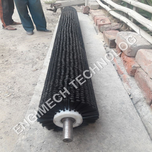 Shaft Mounted Nylon Filament Roller Brush