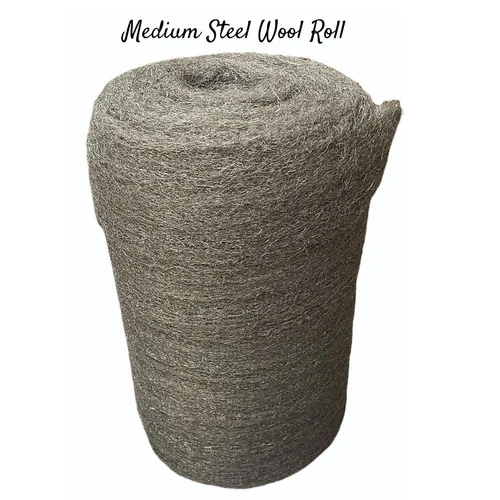 Medium Steel Wool Roll