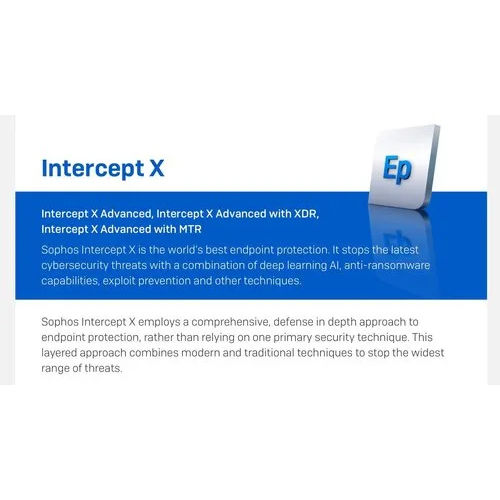 Sophos Intercept X Advanced Software