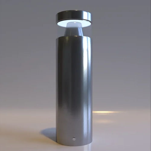 Black Stainless Steel Concealed Traffic Bollard