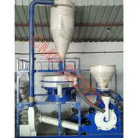 Fully Automatic Pvc Pulverizer Machine - Color: Blue