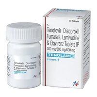 Tenofovir Disoproxil Fumarate Lamivudine and Efavirenz Tablets