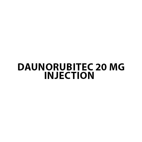 Daunorubitec 20 mg Injection