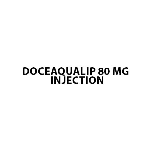 Doceaqualip 80 mg Injection