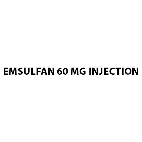Emsulfan 60 mg Injection