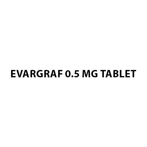 Evargraf 0.5 mg Tablet