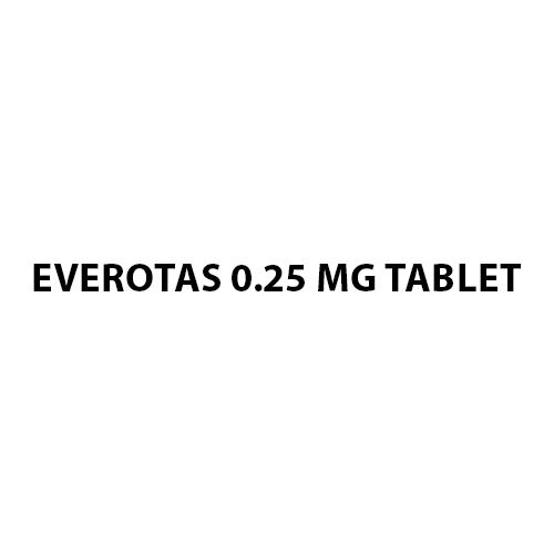 Everotas 0.25 mg Tablet