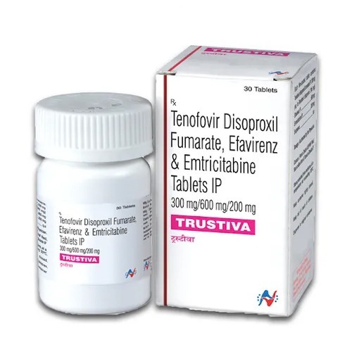 Tenofovir Disoproxil Fumarate Efavirenz and Emtricitabine tablets