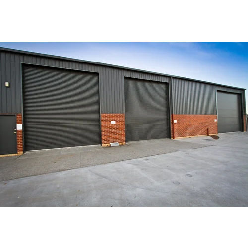 Black Industrial Metal Shutters