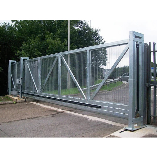 Industrial Sliding Metal Gates