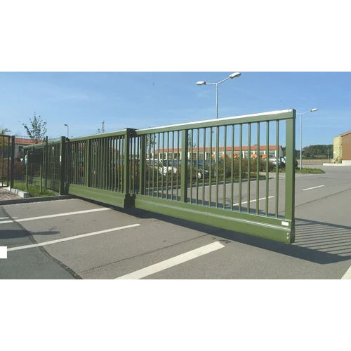 Green Stainless Steel Industrial Gates